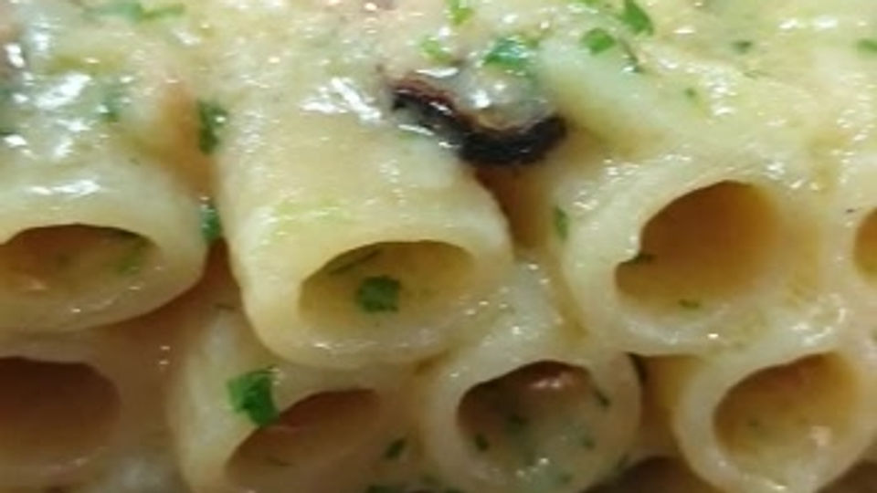Rigatoni cozze e patate